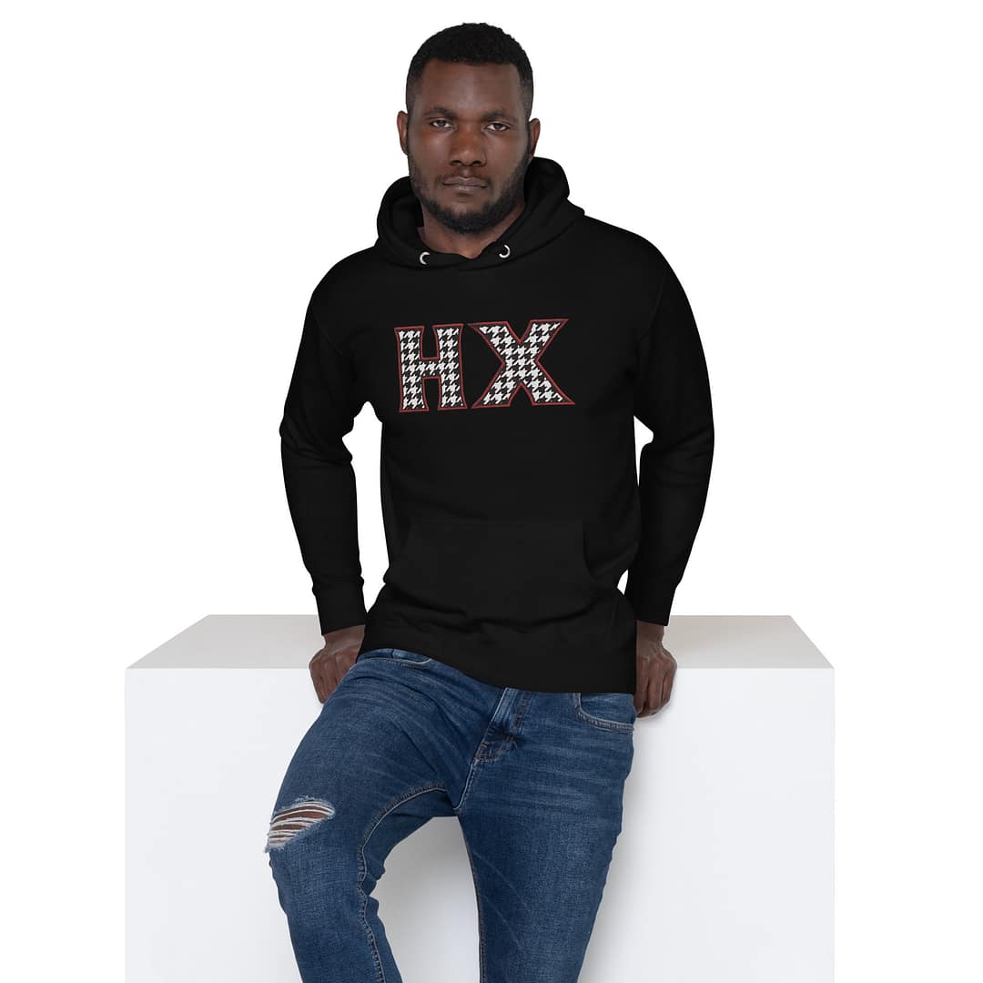 HX Houndstooth Hoodie - Image 3