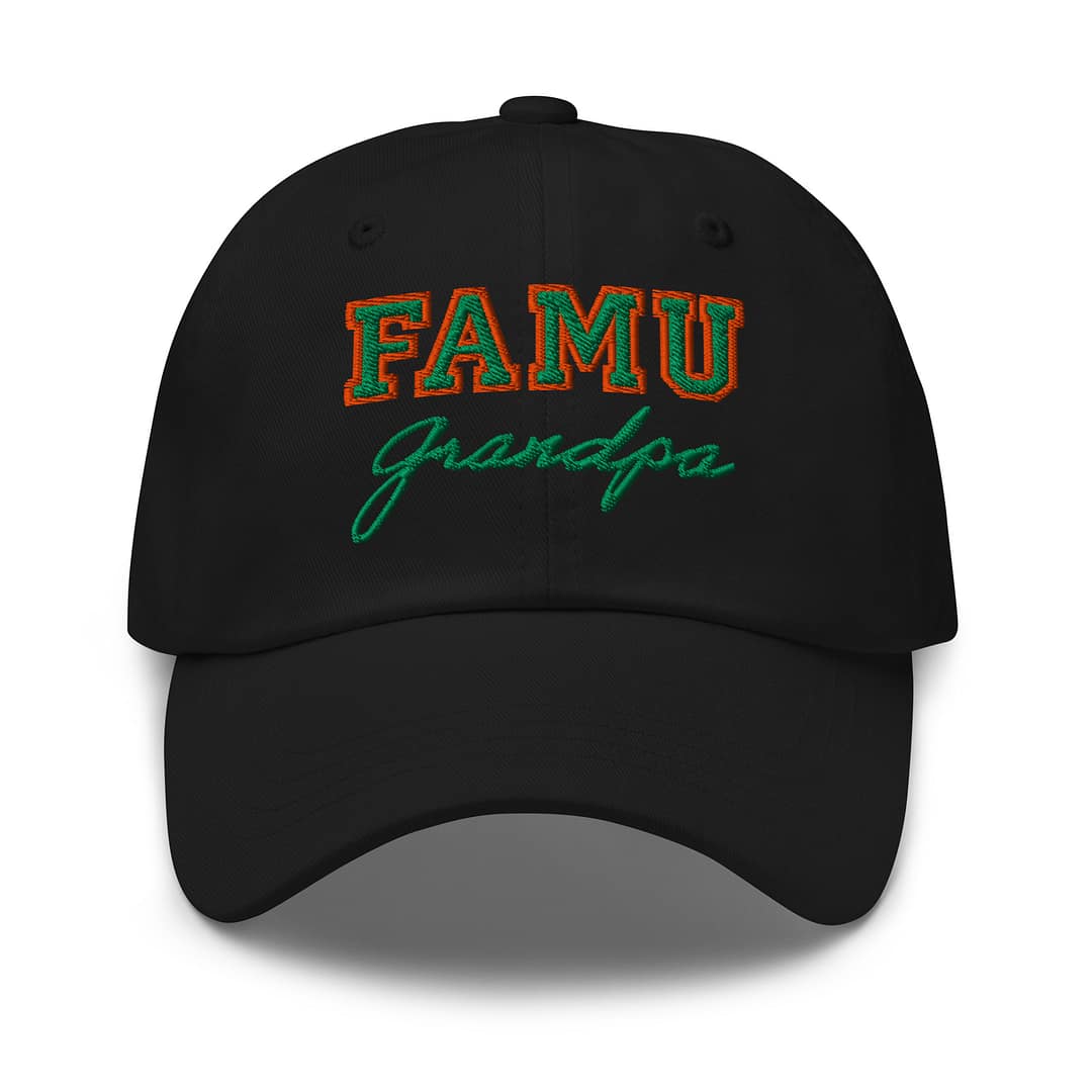 The Bespoke Legacy Cap | Custom Embroidery | FAMU Grandpa - FSU Dad Cap - Image 13