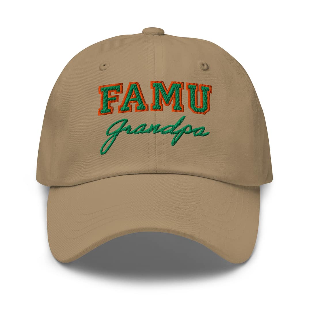 The Bespoke Legacy Cap | Custom Embroidery | FAMU Grandpa - FSU Dad Cap - Image 9