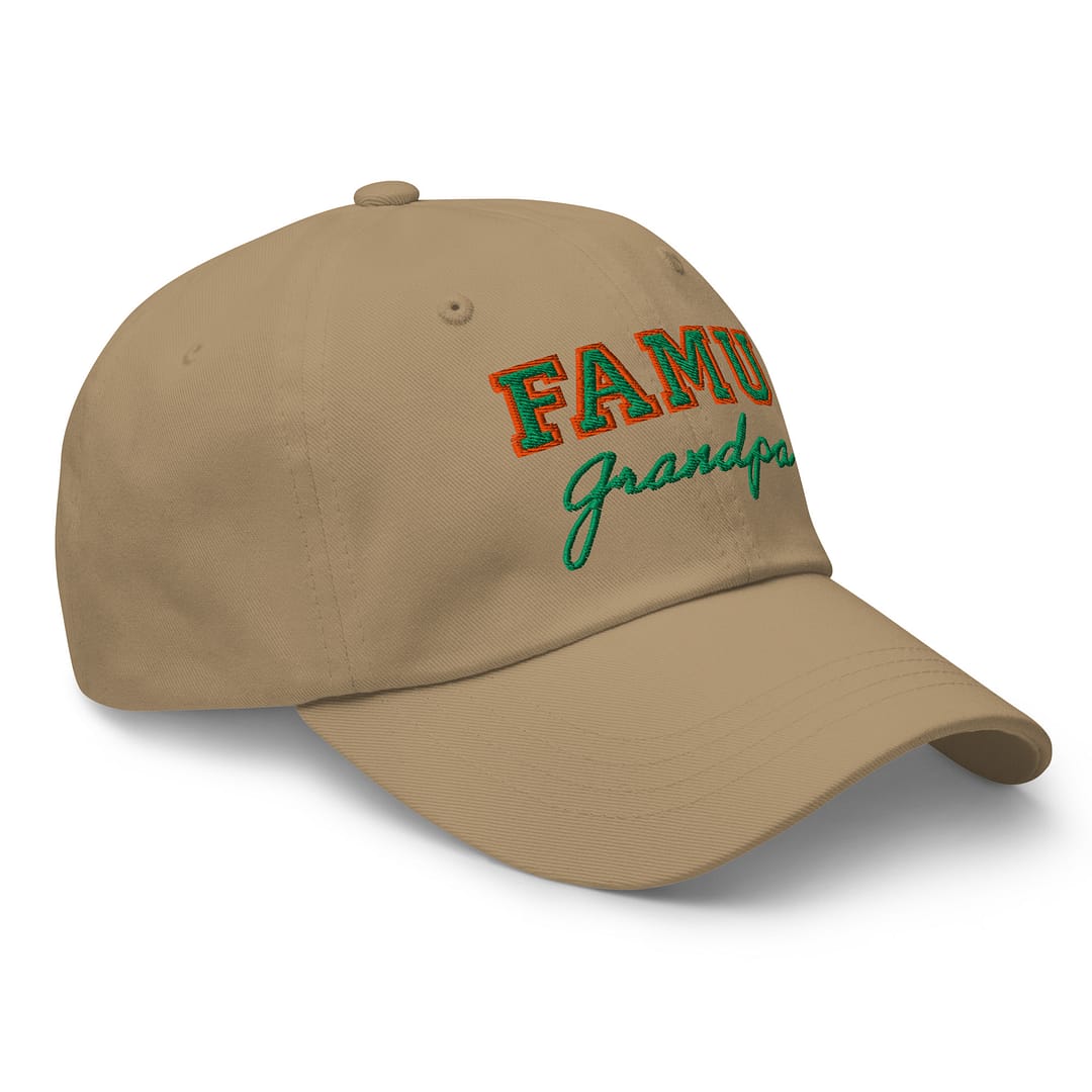 The Bespoke Legacy Cap | Custom Embroidery | FAMU Grandpa - FSU Dad Cap - Image 8