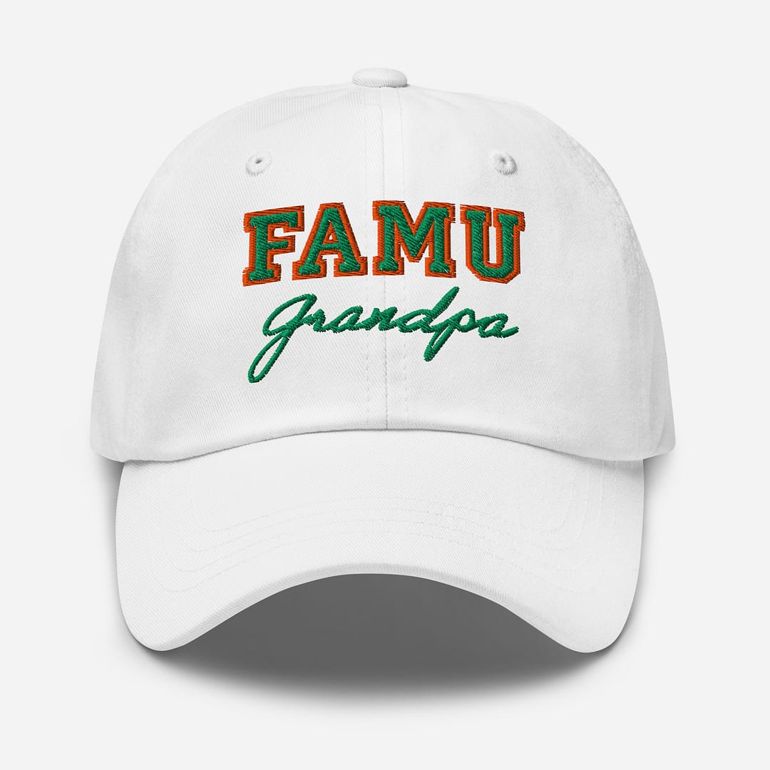 The Bespoke Legacy Cap | Custom Embroidery | FAMU Grandpa - FSU Dad Cap - Image 5