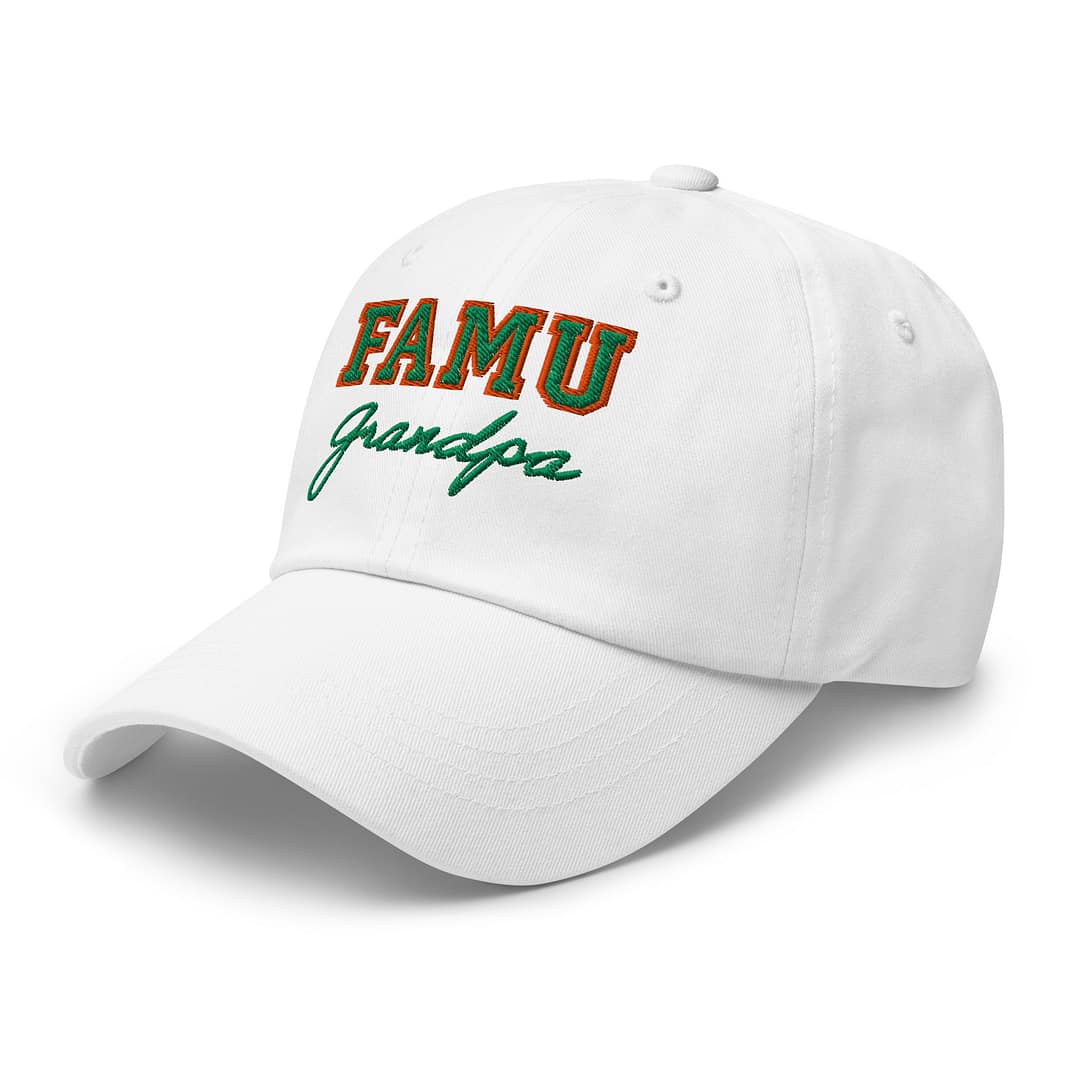 The Bespoke Legacy Cap | Custom Embroidery | FAMU Grandpa - FSU Dad Cap - Image 7