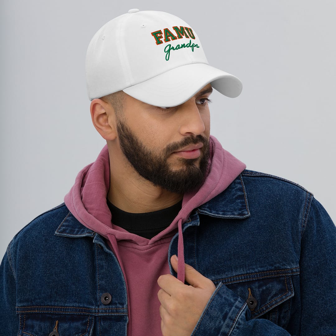 The Bespoke Legacy Cap | Custom Embroidery | FAMU Grandpa - FSU Dad Cap