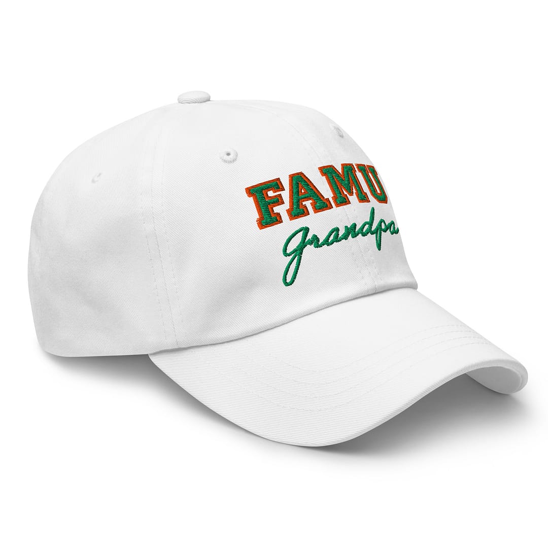 The Bespoke Legacy Cap | Custom Embroidery | FAMU Grandpa - FSU Dad Cap - Image 6