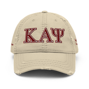 ΚΑΨ φνπ Distressed Cap (Custom Personalization - DO NOT ORDER)